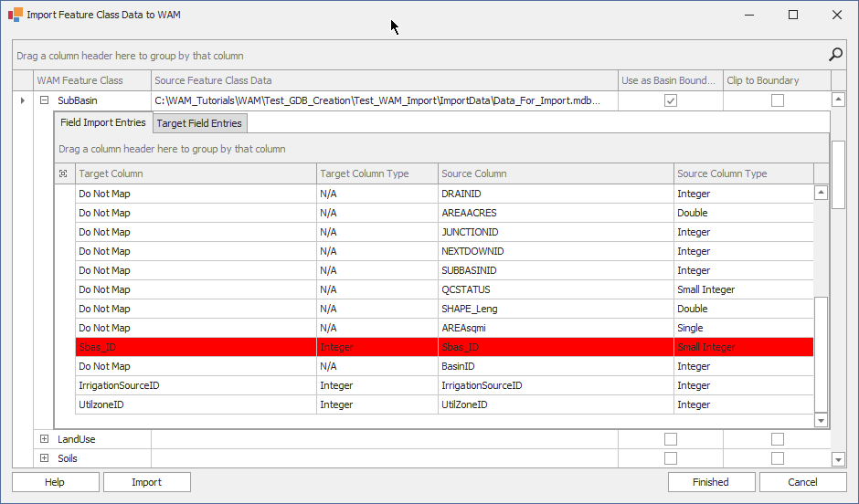 Mapping a default attribute